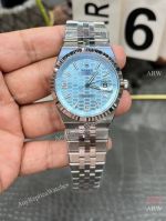 High Quality ES Factory Replica Rolex Oyster Perpetual Land-Dwelle Blue Face  Watch 40mm